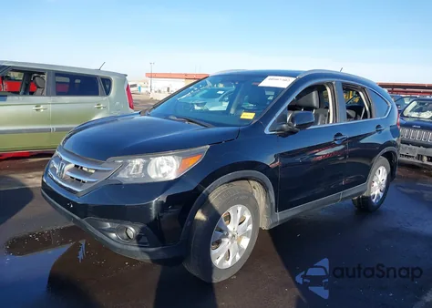 2013 Honda Cr-V Ex-L from USA, damaged, VIN 2HKRM4H7XDH680051